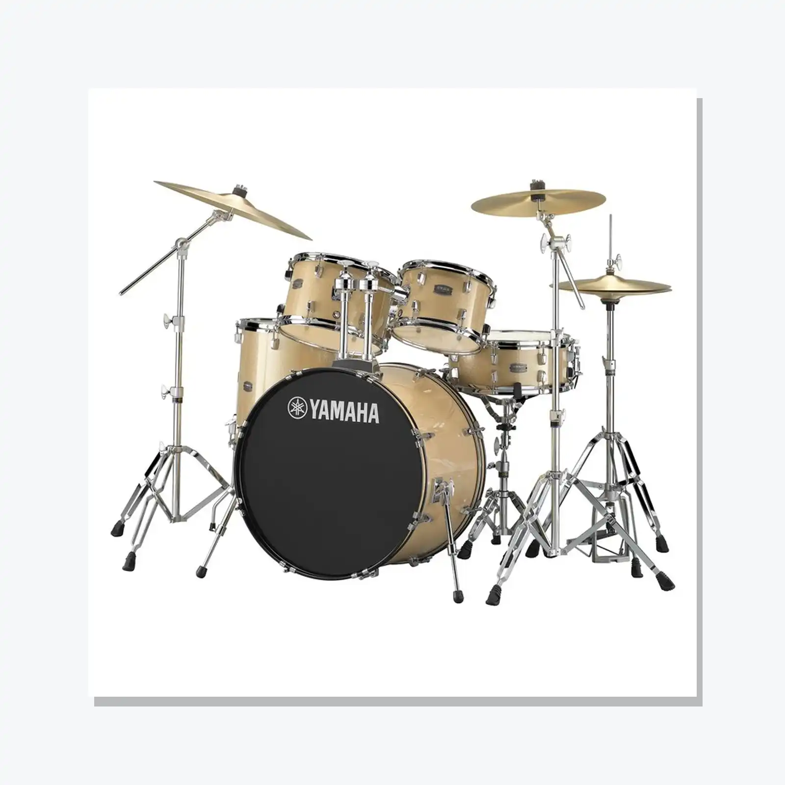 Yamaha RDP2F5 Rydeen 5-Piece Drum Set (Black Glitter) 2