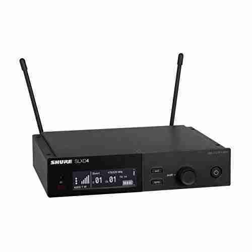 Shure SLXD4 Single-Channel Digital Wireless Receiver for SLX-D Systems (J53 Band) 4