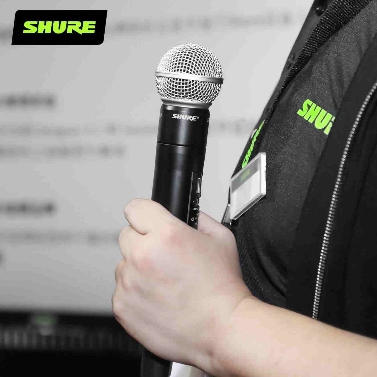 Shure SLXD2/SM58-J53 جهاز إرسال ميكروفون يدوي لاسلكي رقمي 4