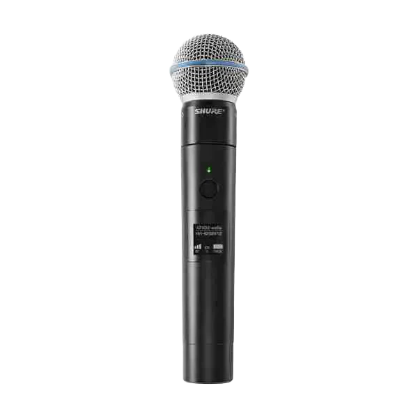 Shure MXW2X/BETA58-Z11 Wireless Handheld Microphone Transmitter with Supercardioid BETA 58A Capsule