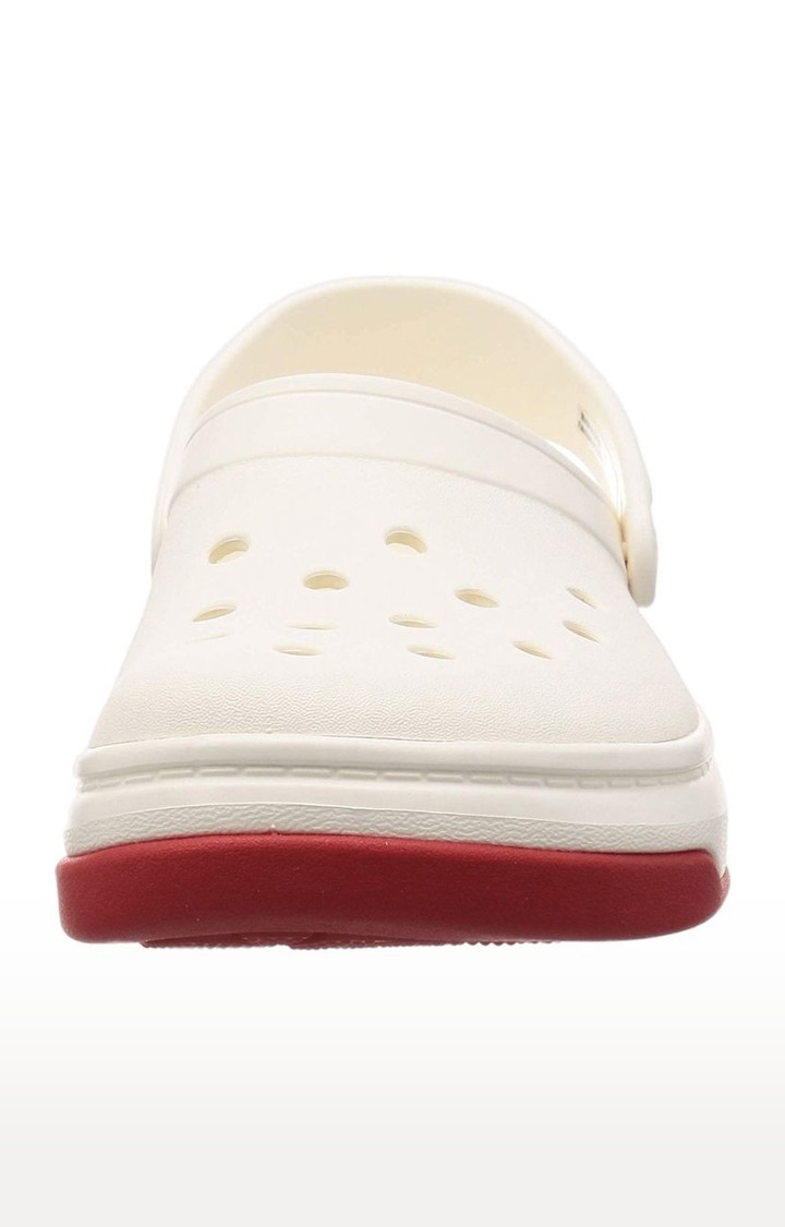 Crocband Full Force White  Clog Sandal For Men