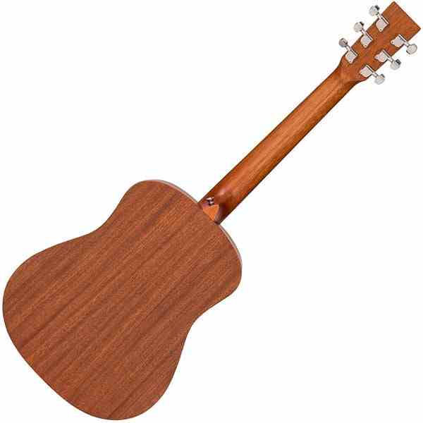 Vintage VTG100N Baby Travel Acoustic Guitar with Solid Spruce Top 3