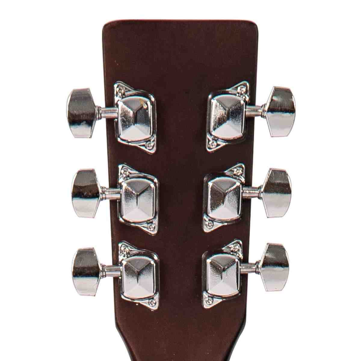 Encore EW-100N Full-Size 6-String Acoustic Guitar, Natural 8