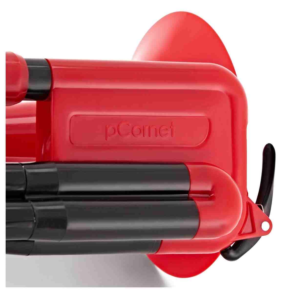 pInstrument pCornet PCORNET1R Plastic Cornet in Bb, Red 6
