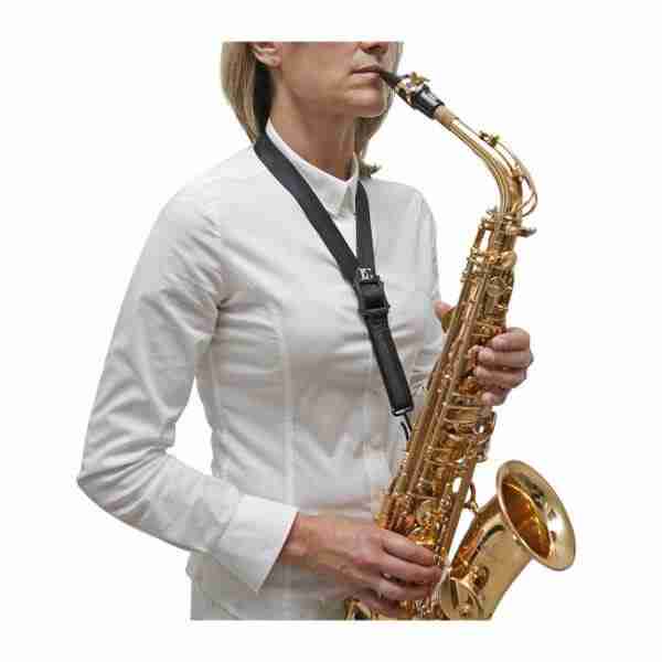 BG S30M Standard Saxophone Strap for Alto and Tenor Saxophones 3