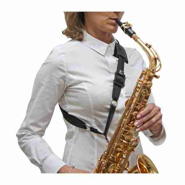 BG S30M Standard Saxophone Strap for Alto and Tenor Saxophones 2