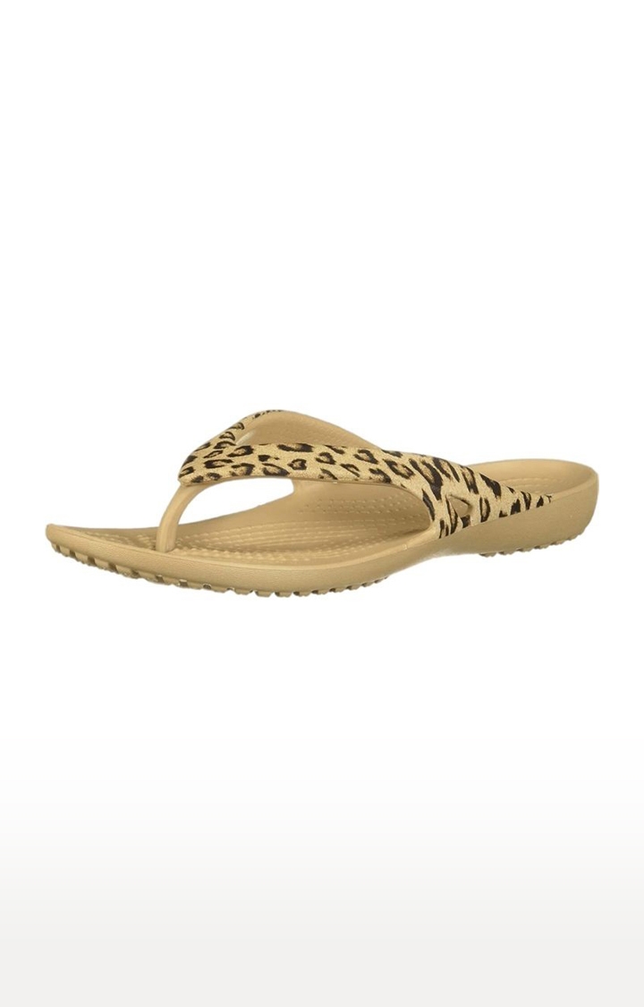 Crocs | Women's Brown Solid Slippers 0