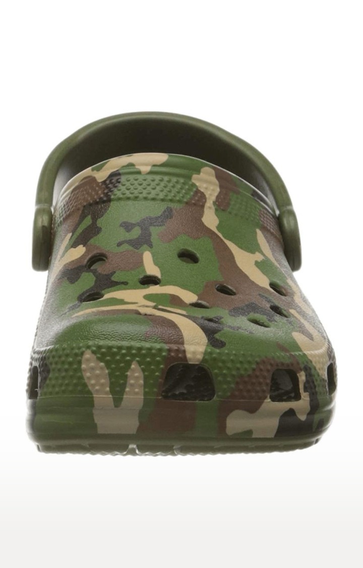 Army camo sales crocs