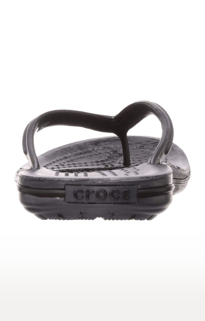 Men's Black Solid Slippers