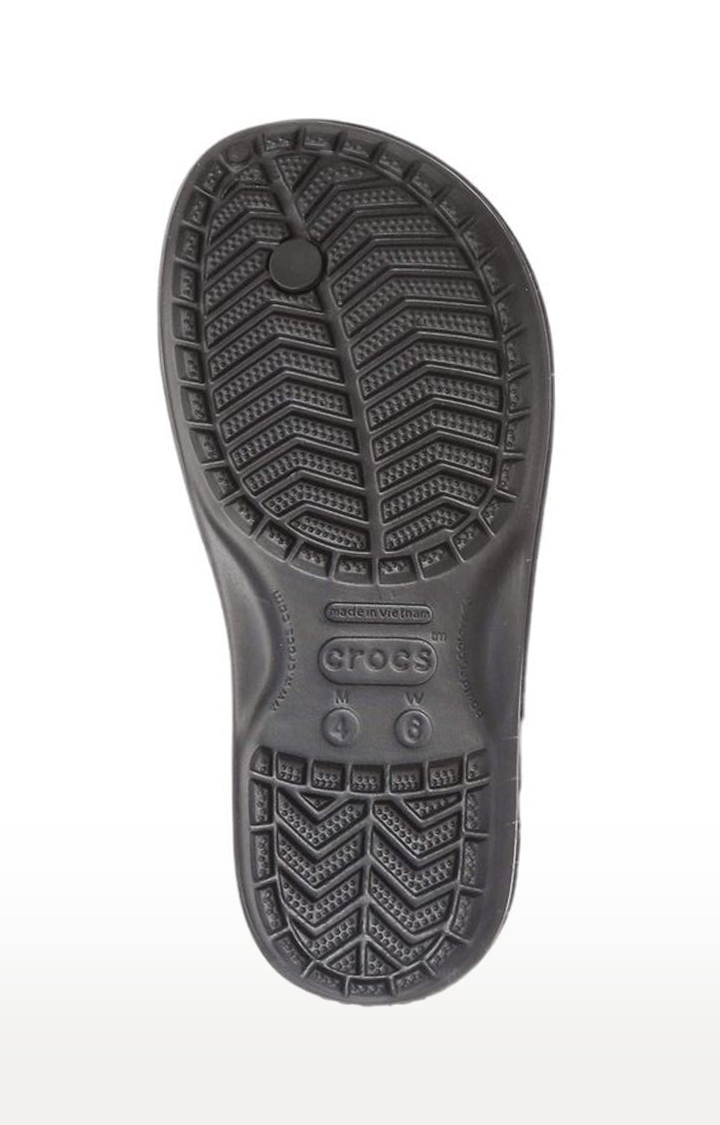 Men's Black Solid Slippers