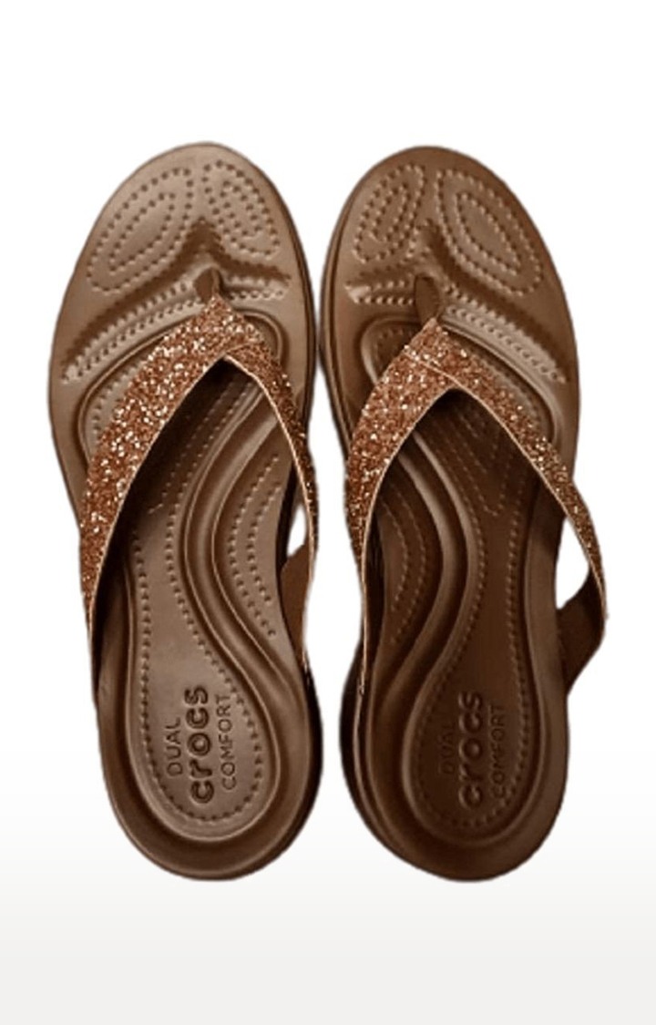 Dual crocs comfort slippers hotsell