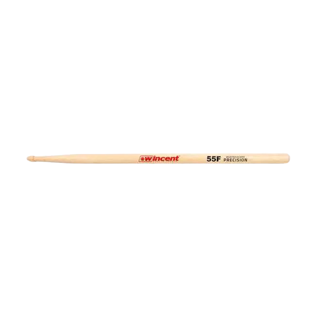 Wincent W-55FP Hickory Drumsticks with Acorn Tip (Pair) 1