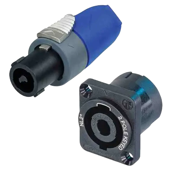 Neutrik SpeakON 2-pole Loudspeaker Connectors - Plug/Socket