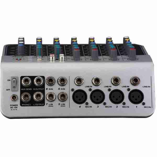 Yorx MIX04A 8-Channel Compact Analog Mixer with Phantom Power 4