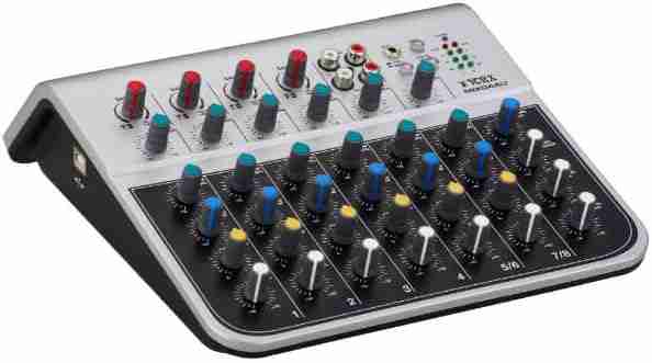 Yorx MIX04A 8-Channel Compact Analog Mixer with Phantom Power 3