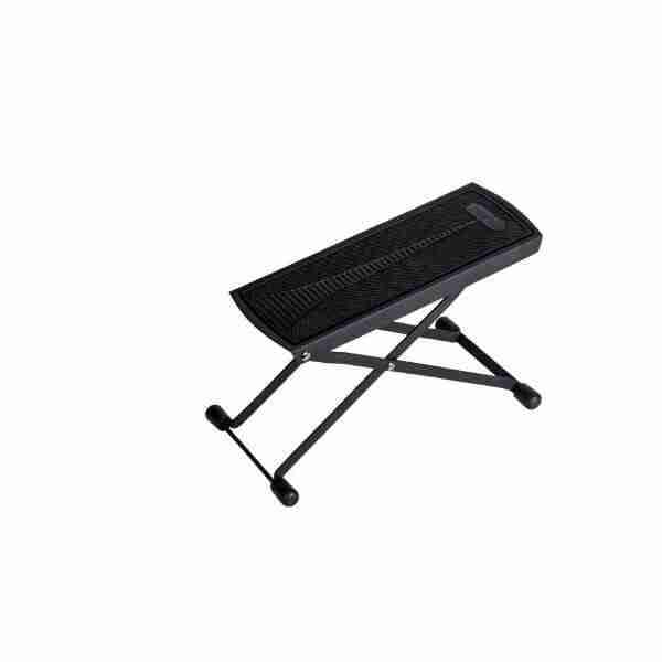 Unistar JD001BK Adjustable Guitar Footrest, 5-Position Height, Foldable 2