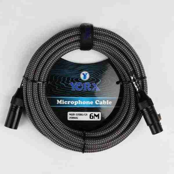 Yorx MPQ-220BG-7.6M GA / كابل ميكروفون XLR ذكر - XLR أنثى 2