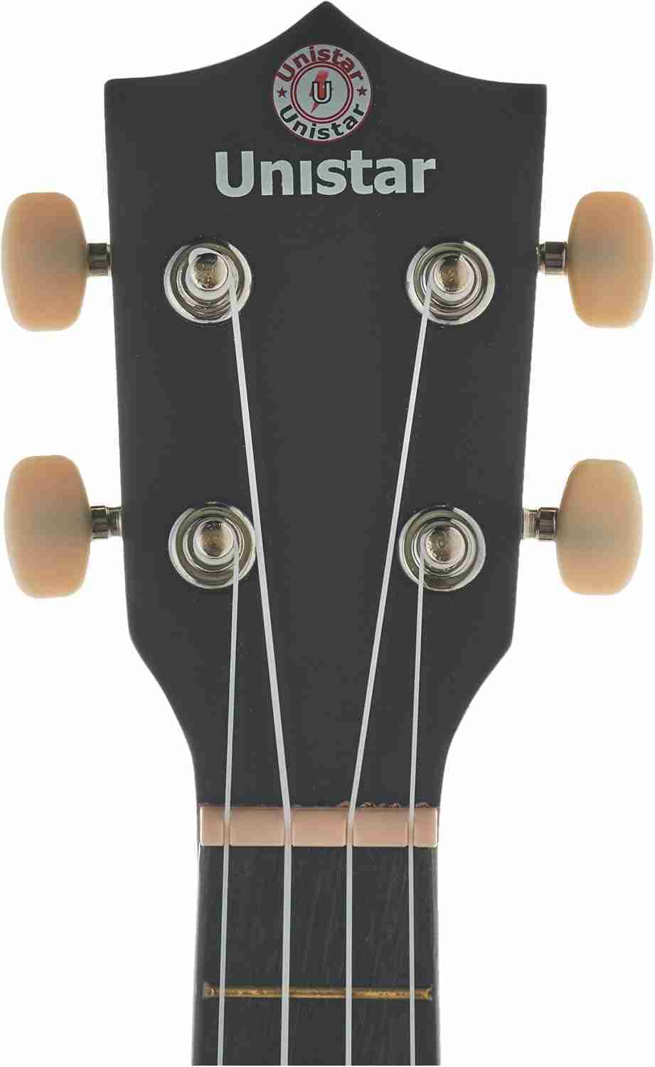 Unistar Uk-10-Black 21 Soprano Ukulele With Bag 3