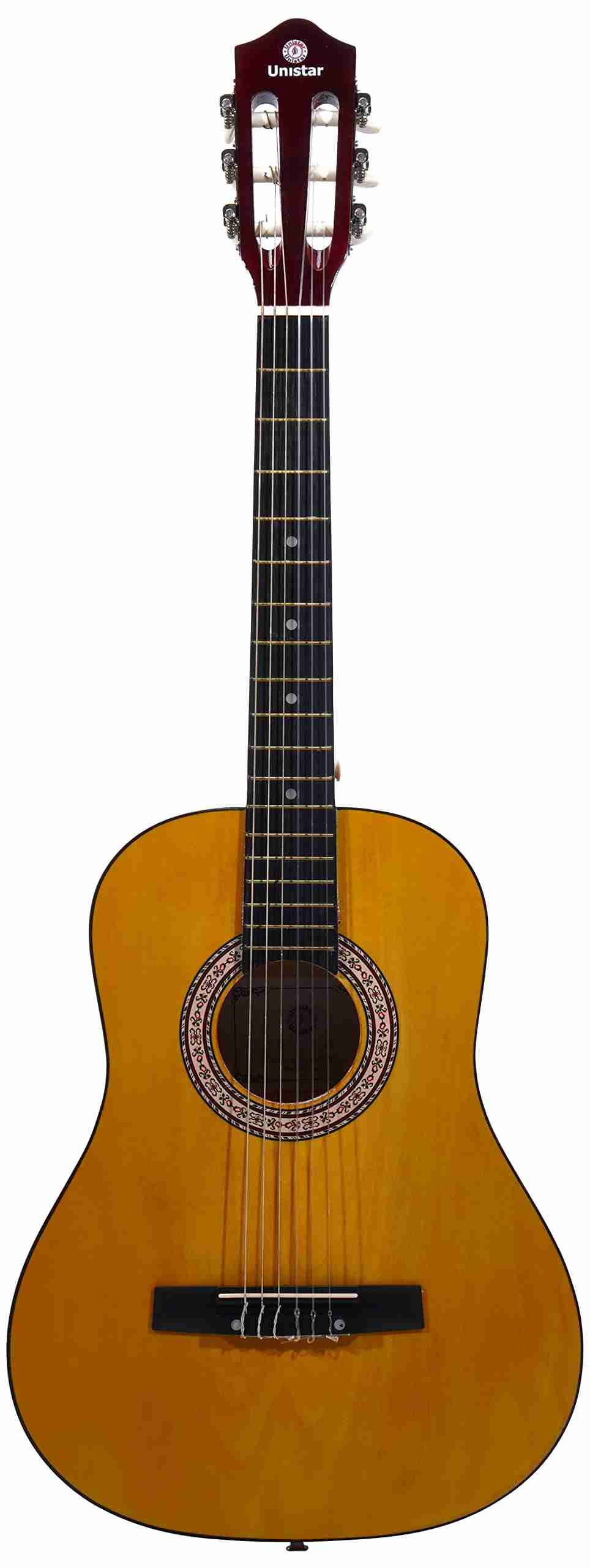 Unistar L-300 3/4 Size Classical Guitar, 6-String Nylon, Natural 2