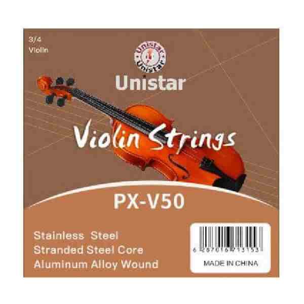 Unistar PX-V50-34 Violin String 3/4 Size 3