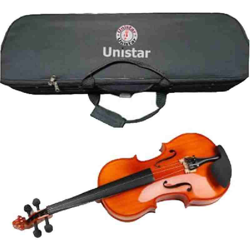 كمان Unistar V-80S-44 مقاس كامل 4/4 من الخشب الصلب مع ملحقاته 2