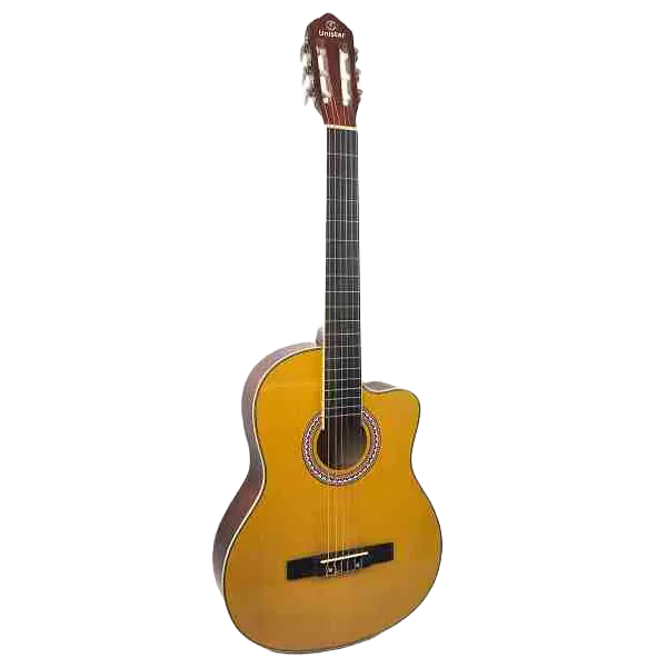 UNISTAR EC3920C-YN 39-Inch Full-Size Classical Nylon-String Guitar with Gig Bag for Beginners