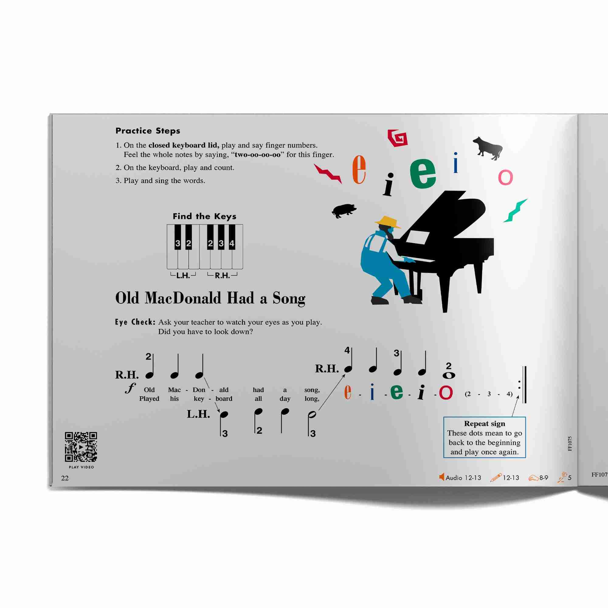 Faber Piano Adventures Primer Level Lesson Book (2nd Edition) | Beginner Piano Method Book 4