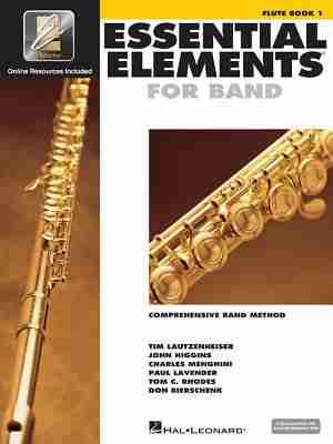 Hal Leonard كتاب Essential Elements for Band للفلوت الكتاب الأول مع مقاطع صوتية عبر الإنترنت 2