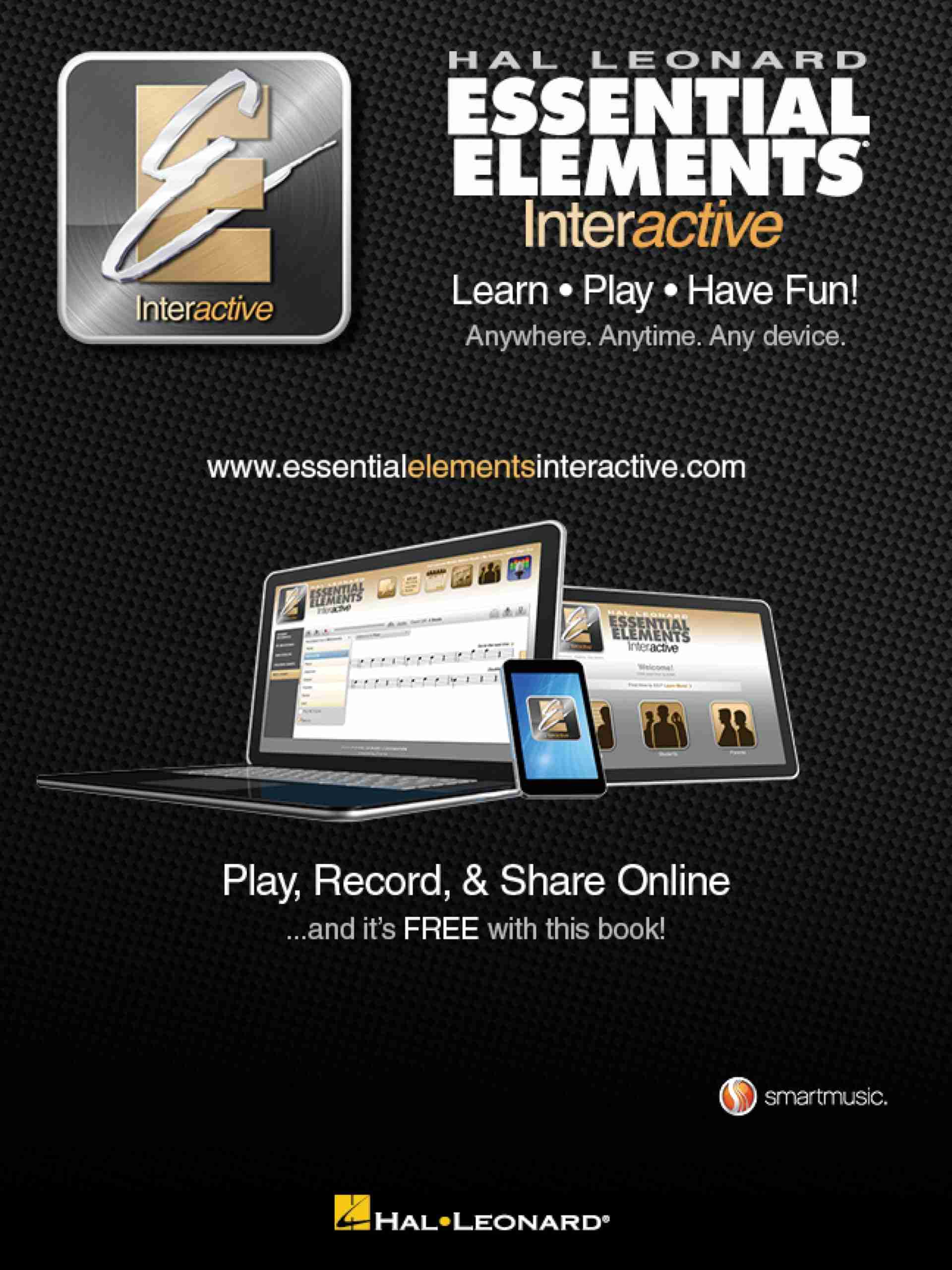 Hal Leonard Essential Elements for Band Clarinet Book 1 with Online Audio and Video 2