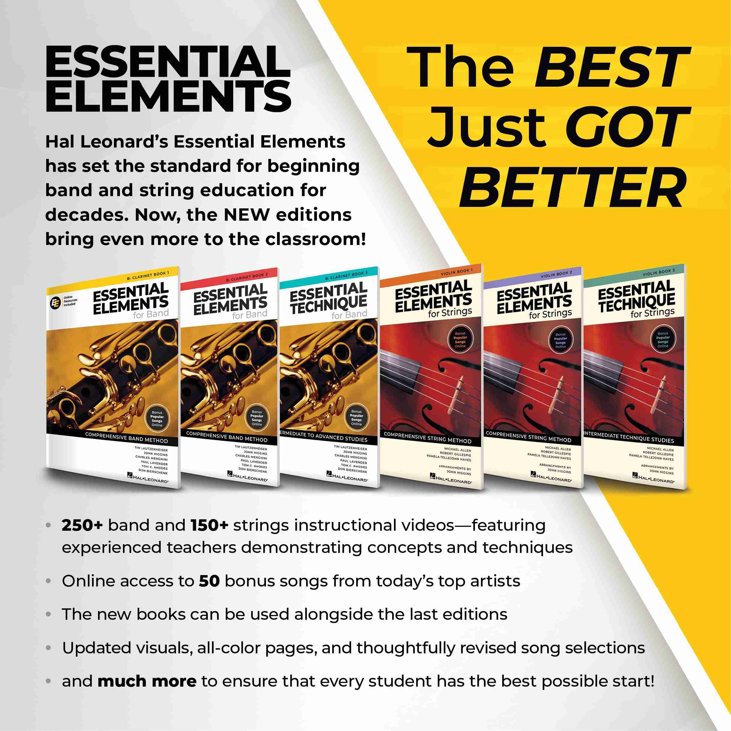 Hal Leonard Essential Elements for Band Clarinet Book 1 with Online Audio and Video 3