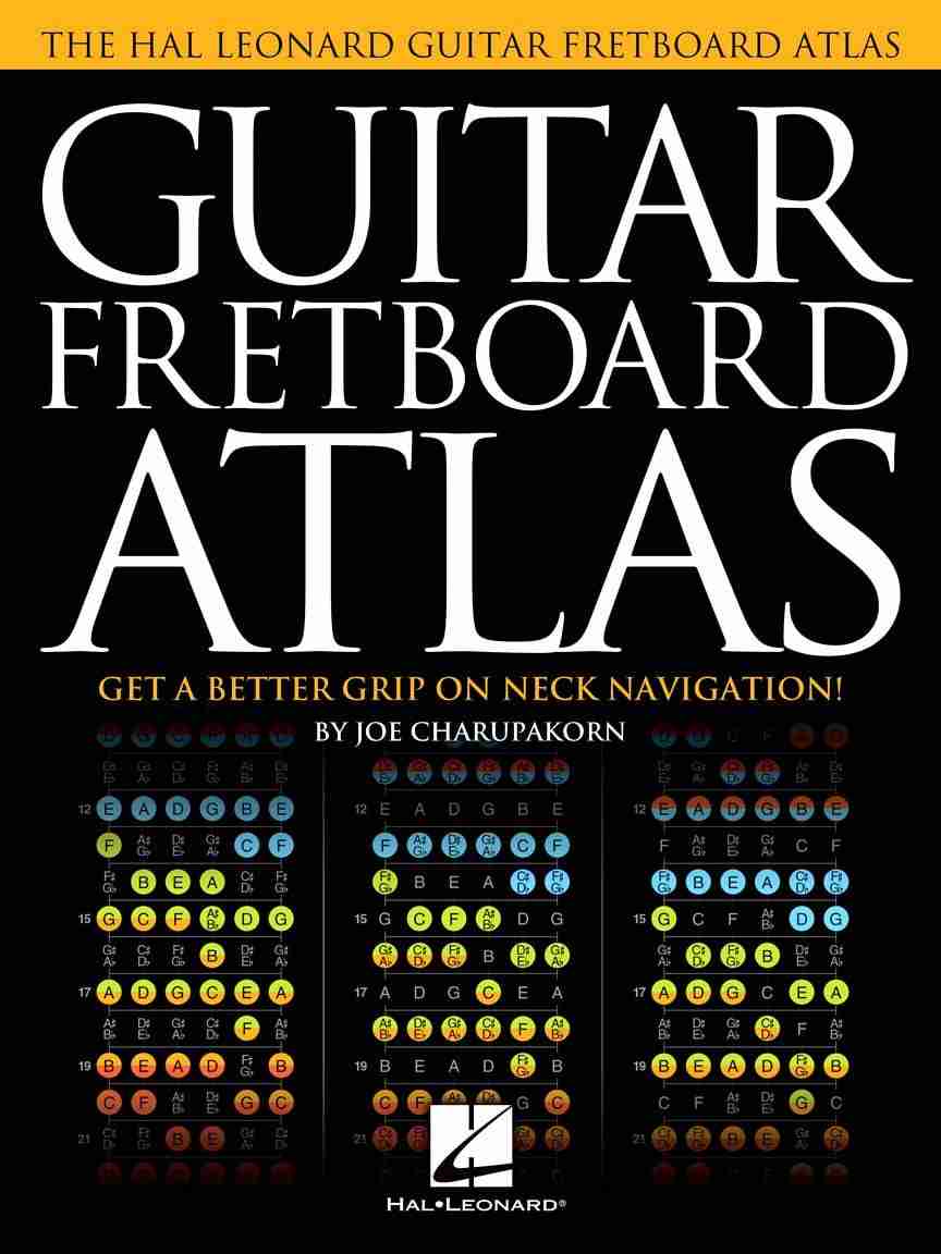 Hal Leonard كتاب Guitar Fretboard Atlas للتنقل على رقبة الغيتار 2
