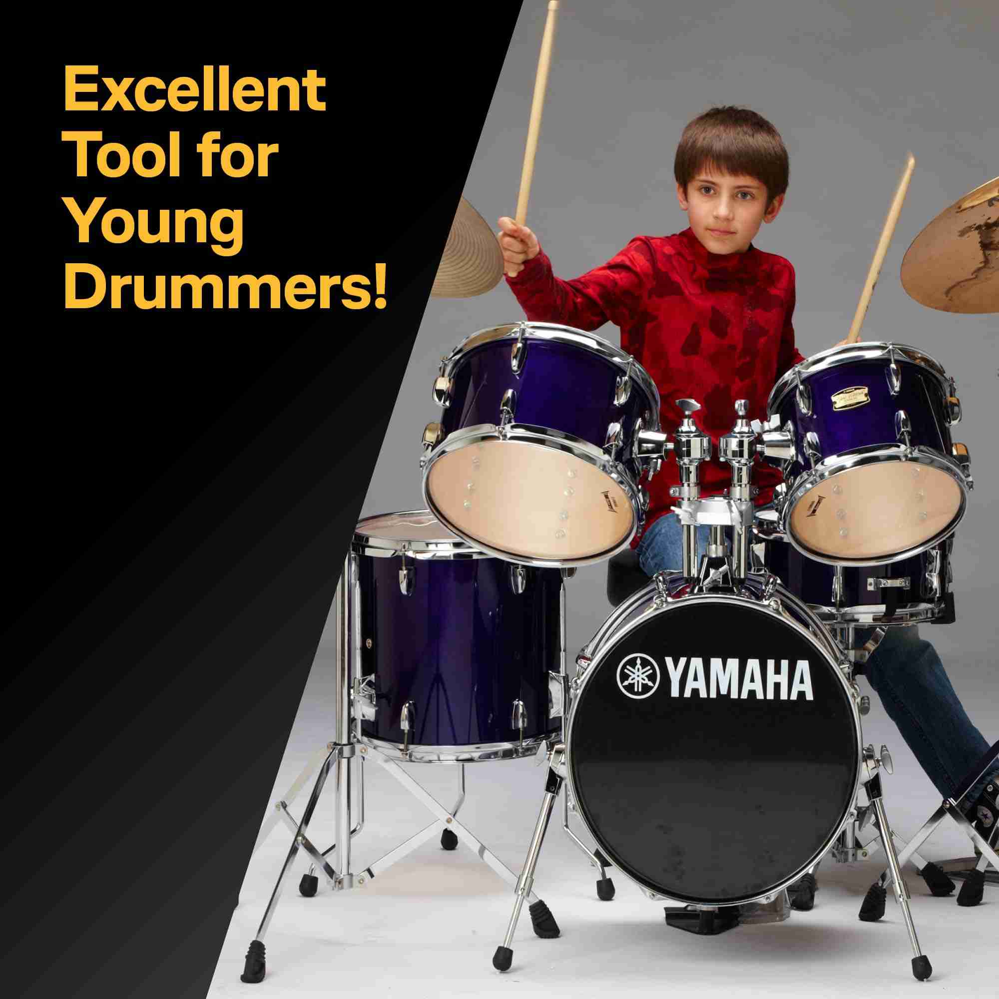 Hal Leonard Drums for Kids Beginner Drum Method Book with Online Audio 8