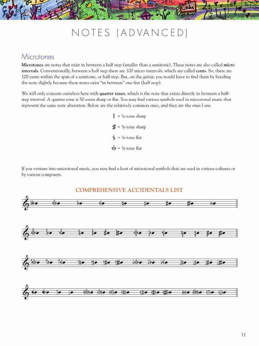 Hal Leonard Vaideology: نظرية الموسيقى الأساسية لعازفي الجيتار بقلم Steve Vai 10