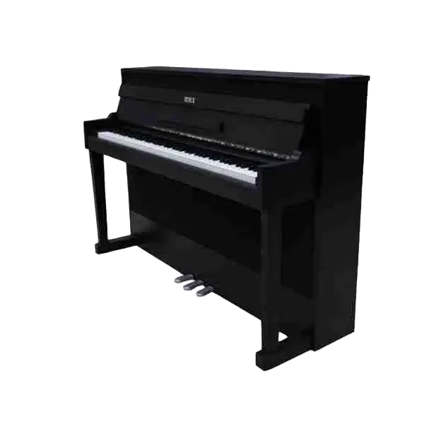 Yorx V80 Digital Upright Piano with 88 Graded Hammer Action Keys in Black