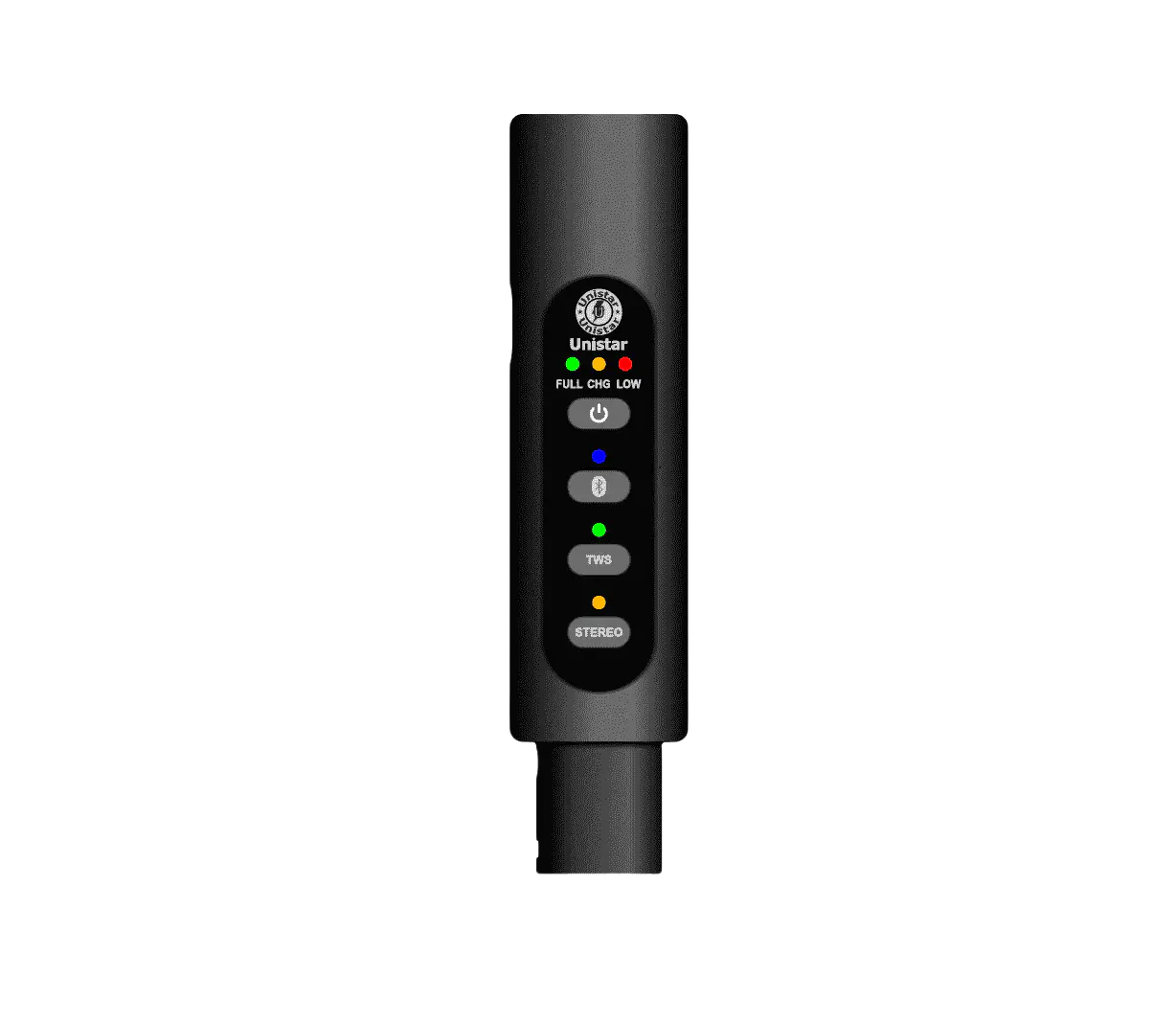 Unistar BR-1 XLR Bluetooth Audio Receiver with Rechargeable Battery and USB Cable