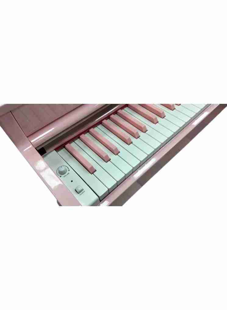 YORX K81 88-Key Hammer Action Digital Piano with Matching Bench, Pink 2