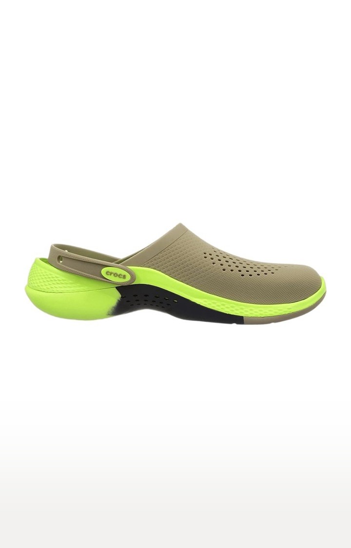 Crocs Men's Clog Sandal (LiteRide™ 360) Ombre Marbled Khaki/Multi Unisex Clog