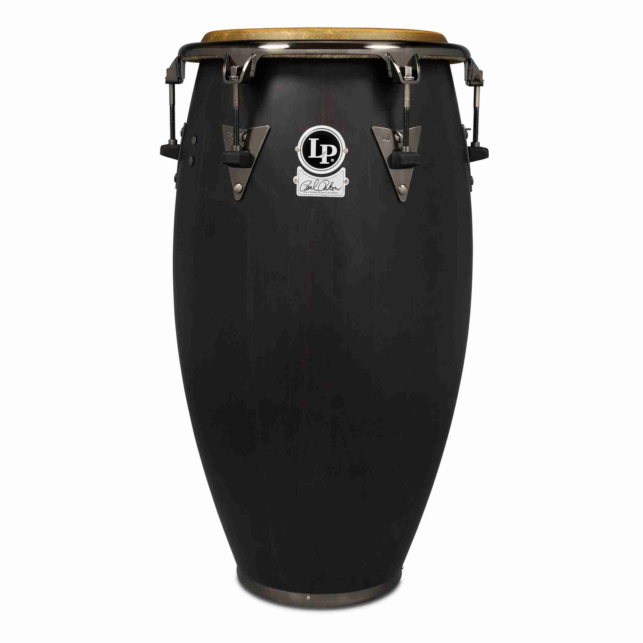 LP Raul Rekow Signature Series 12.5" Tumba Conga with Top Tuning, New Zealand Pine Shell, Dark Walnut Finish 9