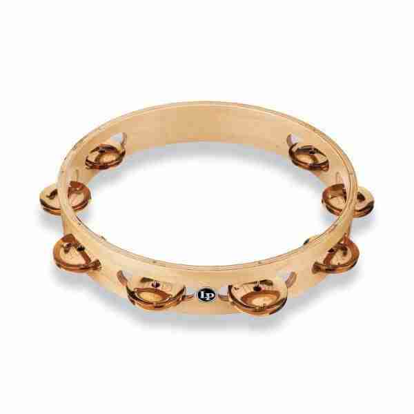 LP Pro 10-Inch Single Row Tambourine with Bronze Jingles 3