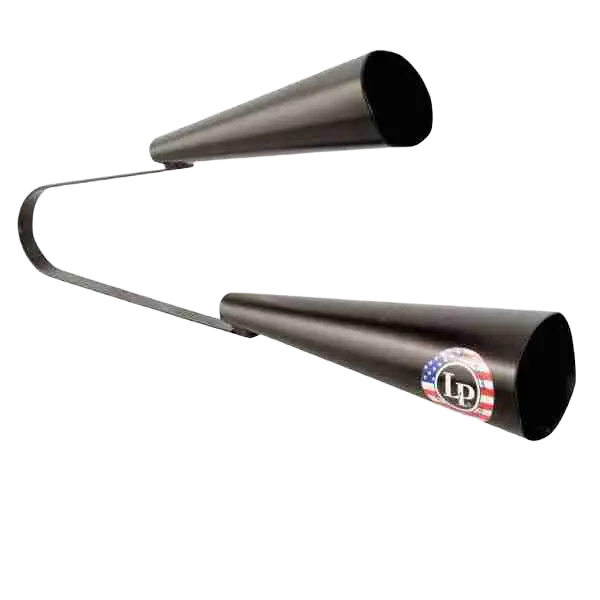 LP Latin Percussion LP579 Dry Agogo Bells, Large, Steel Construction