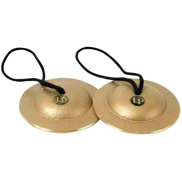 LP LP436 Finger Cymbals, Cast Bronze, 1 Pair