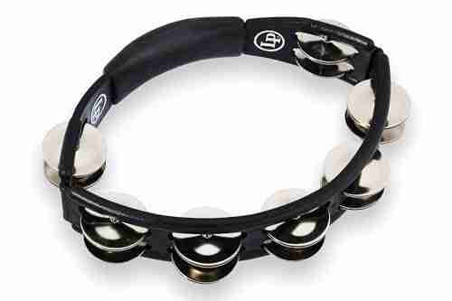 LP LP150 Cyclops Handheld Tambourine with Steel Jingles, Black 4