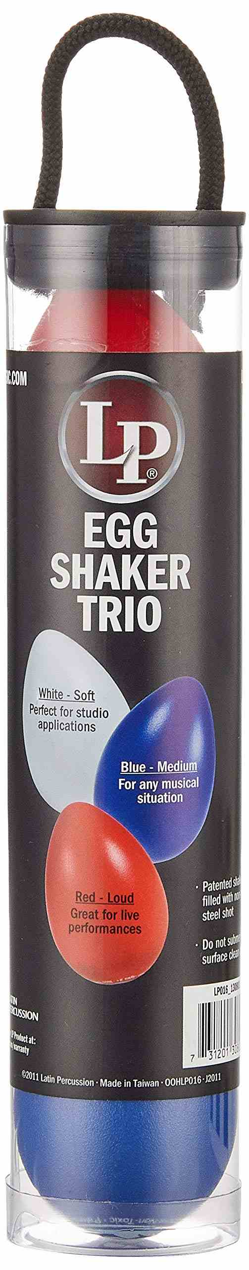 LP LP016 Egg Shakers Trio, 3-Pack Hand Percussion 2