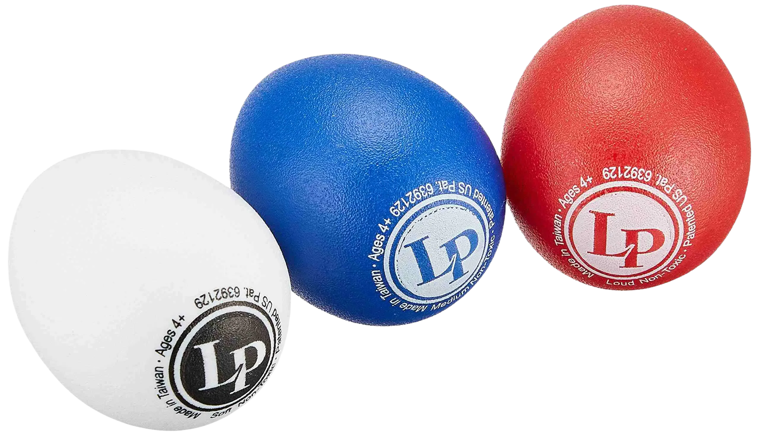 LP LP016 Egg Shakers Trio, 3-Pack Hand Percussion 1