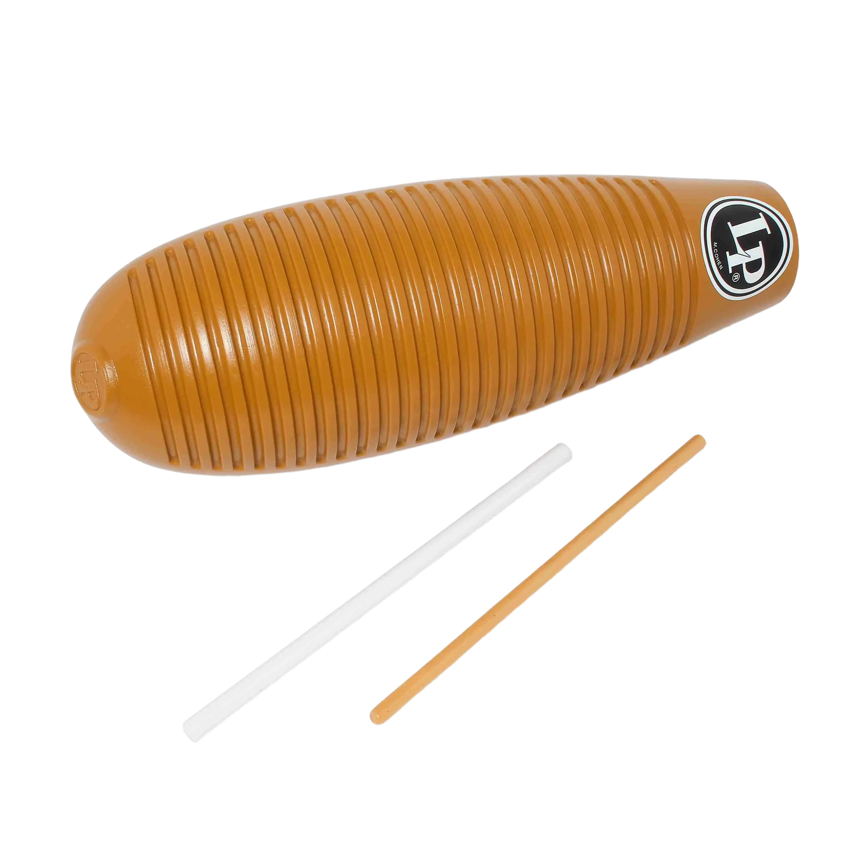 Latin Percussion LP243 Super Guiro with Two Scrapers, Durable Plastic 1