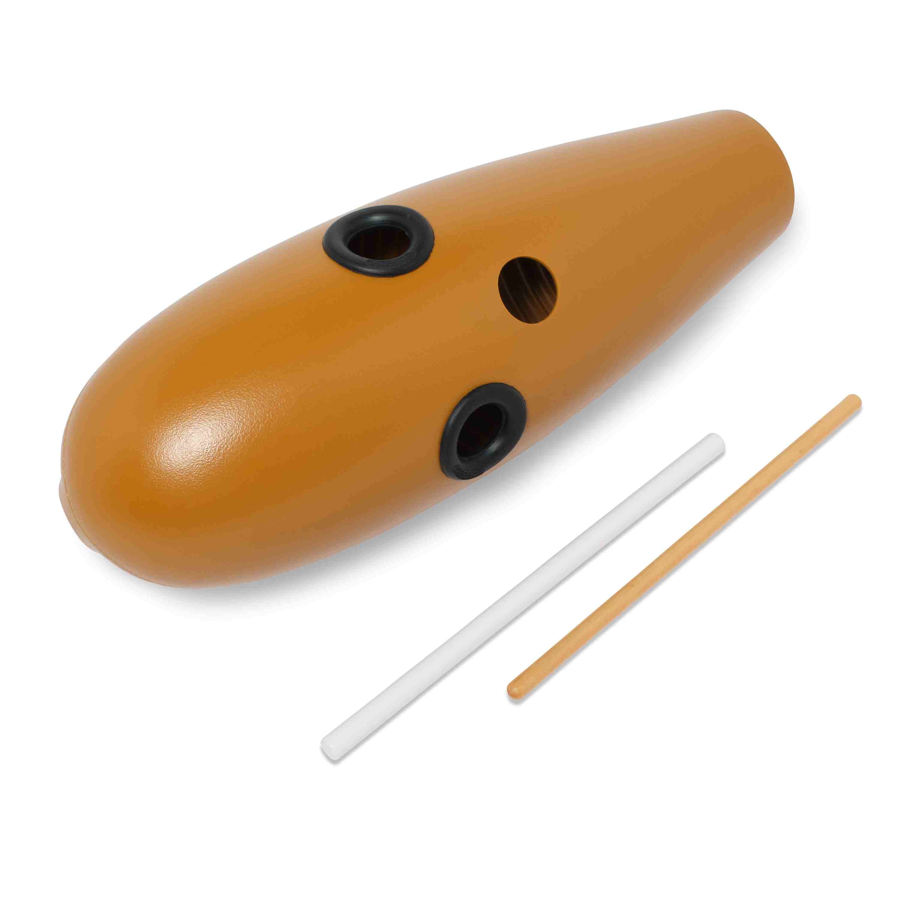 Latin Percussion LP243 Super Guiro with Two Scrapers, Durable Plastic 3