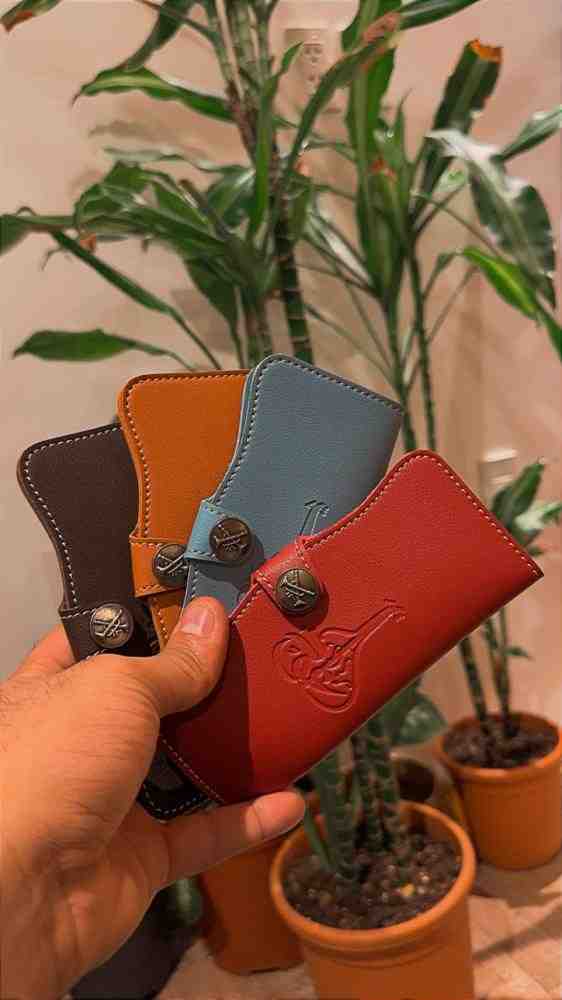 Oud Risha Wallet - Artificial Leather Plectrum Holder (Model M-re) 2