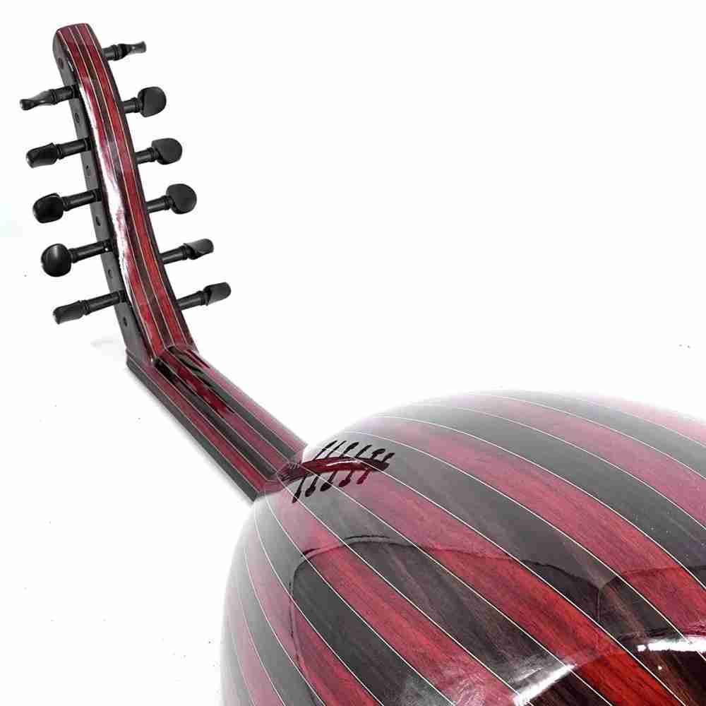 Zeriab Shami C-sh0+ Syrian Style Oud, Handcrafted with Cedar Top and Walnut Bowl 7
