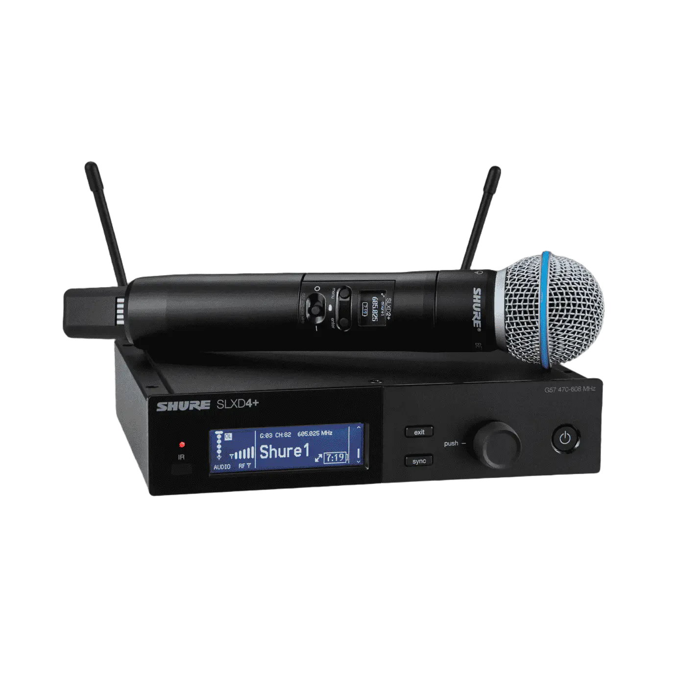 Shure SLXD24/SM58 Digital Wireless Handheld Microphone System