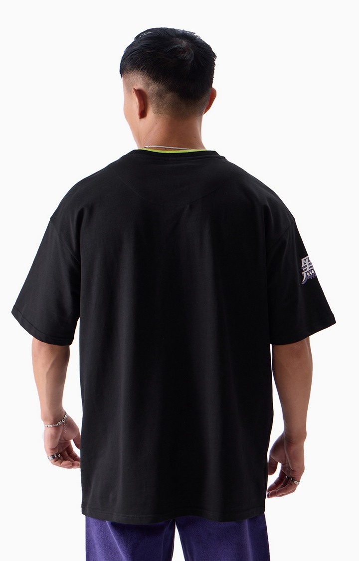 Men's Black Panther Wakanda Forever Boxy T-Shirt